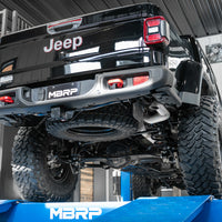 MBRP 2021+ JEEP Gladiator JT 3.0L EcoDiesel XP Series T304SS 3 אינץ' מסנן אחורי עם מטה אחורי