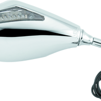 BikeMaster מראה אוניברסלית עם איתותים משולבים 10 מ