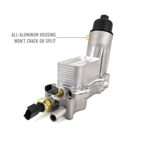 מישימוטו 12-18 ג'יפ רנגלר JK אלומיניום מסנן שמן מארז 3.6 ליטר