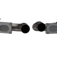QTP 11-18 דודג' צ'לנג'ר/מטען 5.7 ל' 2.5 אינץ' 304SS תוקפן חתך כפול צינורות אמצע