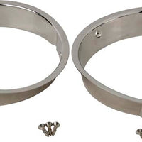 קנטרול 97-06 ג'יפ רנגלר TJ זוג לוחות פנסים - כסף מלוטש