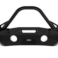 ICON 07-18 ג'יפ רנגלר JK Pro סדרת פגוש קדמי Rec כננת תושבת עם בר/טאב