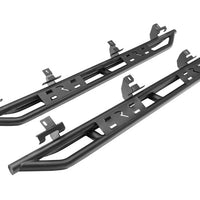 Rampage 20-22 Jeep Gladiator SRS Sidebar Rock Crawler Steps - שחור