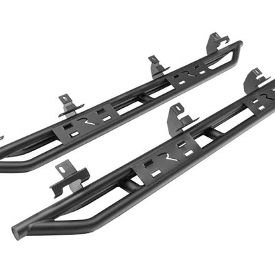 Rampage 20-22 Jeep Gladiator SRS Sidebar Rock Crawler Steps - שחור