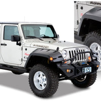 Bushwacker 07-18 Jeep Wrangler Max Pocket Style Flares כיסוי מורחב 2 יחידות - שחור