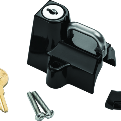 מנעול קסדה אוניברסלית קוריאקין 7/8-1-1/4 שחור