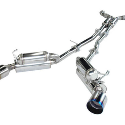 HKS 03-07 G35 Dual Hi-Power Tip Catback טיטניום