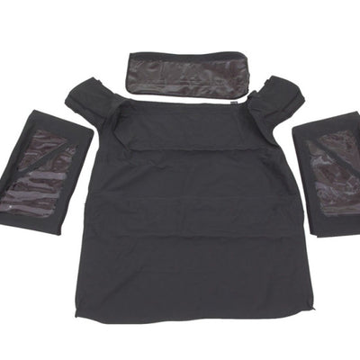 השתוללות 2011-2018 ג'יפ רנגלר(JK) 2-דלתות OEM החלפת חלק עליון - שחור