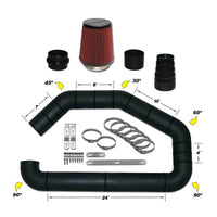 Airaid U-Build-It - אוניברסלי 3.5 אינץ' מאסטר Kit I w/700-452 (6 אינץ') מסנן