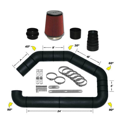 Airaid U-Build-It - אוניברסלי 3.5 אינץ' מאסטר Kit I w/700-452 (6 אינץ') מסנן