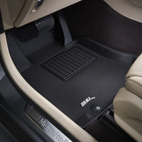 3D MAXpider 2007-2013 ג'יפ רנגלר JK 2-דלתות/ללא הגבלה שטיח רצפה בשורה הראשונה של Kagu - שחור