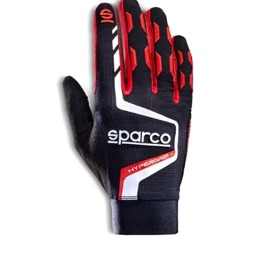 Sparco Gloves Hypergrip+ 10 שחור/אדום