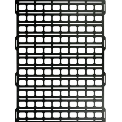 BuiltRight Industries 16 אינץ' x 23.5 אינץ' לוח הרכבה פלדה Tech Plate - שחור