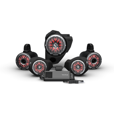 Rockford Fosgate 14+ RZR Stage-6 מערכת אודיו לפיקוד נסיעה (Gen-3)