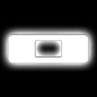 ORACLE Lighting אוניברסלי מואר LED תגי אותיות - מט עם גימור משטח - O ראה אחריות