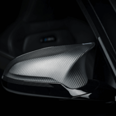 Akrapovic 2014+ BMW M3 (F80) סט כובעי מראות סיבי פחמן - מט