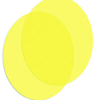 עדשת כיסוי צהובה מסדרת Hella Rallye 4000 (זוג)