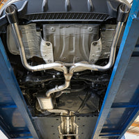 afe 19-21 VW Jetta GLI (MKVII) L4-2.0L (t) MACH Force-Xp 304 SS Cat-Back מערכת פליטה כחול טיפים