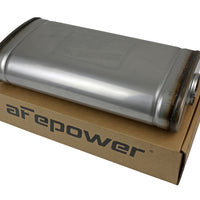 aFe MACH Force XP 304 משתיק קול מפלדת אל חלד 2.5 אינץ' מרכז/אופסט 18 אינץ' L x 9 אינץ' W x 4 אינץ' H