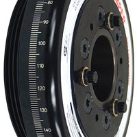 מנחת ATI - 7.074 אינץ' - אלום - הונדה D - גלגלת אלומיניום אחורית 4 Grv - 10 אחוזים תת הילוך