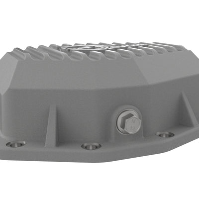 aFe Street Series כיסוי דיפרנציאל אחורי גולמי עם סנפירים מעובדים 20+ Jeep Gladiator JT (Dana M220)