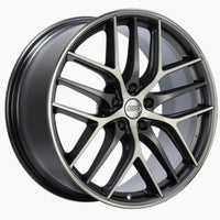 BBS CC-R 19x8.5 5x114.3 ET30 סאטן גרפיט חיתוך יהלום גלגל מגן חישוקים מלוטש -82mm PFS Req.