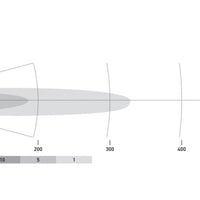 Hella Universal Black Magic 3.2in LED Cube Kit - Spot Beam