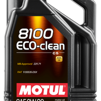 Motul 5L שמן מנוע סינטטי 8100 0W20 Eco-Clean
