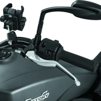 Kuryakyn Raised Mirror Mnt מתאמי שחור מבריק