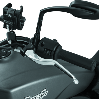 Kuryakyn Raised Mirror Mnt מתאמי שחור מבריק