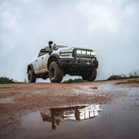 KC HiLiTES SlimLite 8 אינץ'. LED 138W Spot Beam - אור יחיד