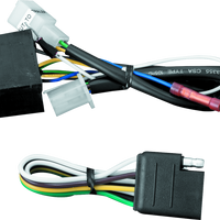 Kuryakyn 5 עד 4 חוטים רתמת נגרר ממיר אוניברסלי