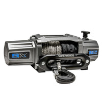 Superwinch 12000 LBS 12V DC 3/8in x 80ft חבל סינטטי SX 12000SR כננת - גרפיט