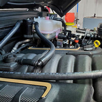 J&L 2021-2024 ג'יפ רנגלר 392 Oil Seperator 3.0 בצד הנוסעים - אנודייז שחור