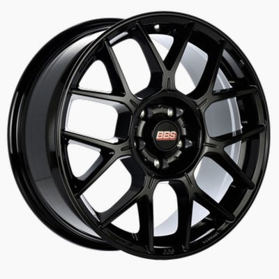 BBS XR 20x8.5 5x120 ET32 גלגל מבריק שחור -82 מ"מ PFS/קליפ נדרש