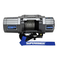Superwinch 3500 LBS 12V DC 7/32in x 40ft חבל סינטטי Hawse Fairlead SP 35SR כננת