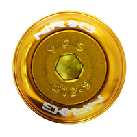 ערכת כביסה של פגוש NRG עם מסמרות בורג M8 בהתאמה לצבע לפלסטיק (רוז זהב) - סט של 8