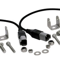 KC HiLiTES C-Series C2 LED 2 אינץ'. אזור גיבוי Flood Light 20w (מערכת Pair Pack) - שחור