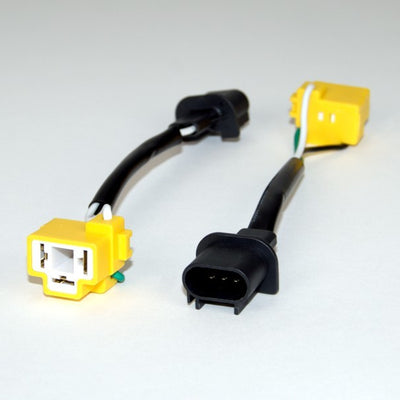 KC HiLiTES כבל המרת פנסים ראשיים להלוגן H13 ל-H4 (זוג)