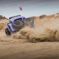 תעשיות קשיחות x SHREDDY 360-Series 4in Lights w/Wt Bcklght (2) + 6 Covers (2 ורוד/2 Teal/2 Blk)