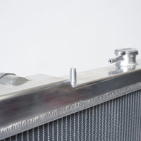 CSF R32 Nissan Skyline GT-R / GT-S Full Billet אלומיניום רדיאטור בעל ביצועים גבוהים - גימור גולמי
