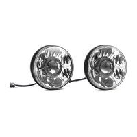 KC HiLiTES 07-18 ג'יפ JK (לא עבור רוביקון/סהרה) 7 אינץ'. Gravity LED Pro DOT פנס (Pir Pack Sys)