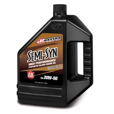 Maxima Performance Auto Semi-Syn 20W-50 שמן מנוע סינתטי בתערובת - 128oz