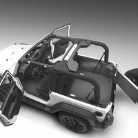 שטיח מיטה 11-16 ג'יפ JK 2Dr אחורי 5 יחידות BedTred ערכת מטען (כולל דלת תא המטען ותוחם אמבטיה)