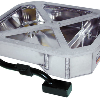 Moroso Mazda 13B רוטרי (עם שקע אחורי) בור גרור מרוץ רטוב מבולבל 6.25qt 4 אינץ' מחבת שמן אלומיניום