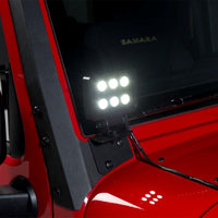 Putco Luminix High Power LED - 4 אינץ' בלוק - 6 לד - 2400LM - 3.5x.75x4.5in