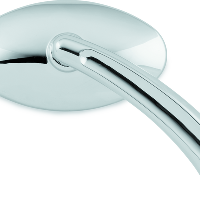 Bikers Choice 65-Up Chrome Oval Mirrors 65-Up Custom Pair