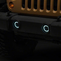 Raxiom 18-23 Jeep Wrangler JL Axial Series Angel Eye פנסי ערפל LED