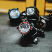 KC HiLiTES FLEX ERA 1 (טבעת מסגרת בודדת) - אדום