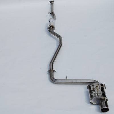 Invidia 2022+ הונדה סיוויק ספורט (2.0N/A) 60 מ"מ Q300 Cat Back אגזוז - טיפים מגולגלים SS